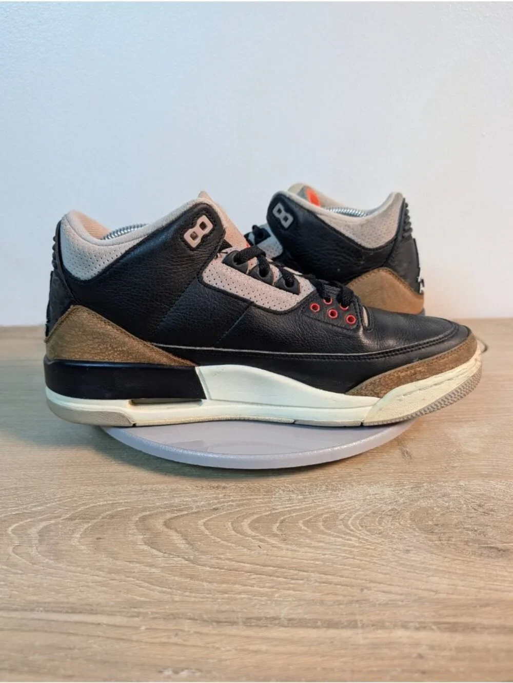 Jordan 3 Retro Desert Elephant Black Rush Orange CT8532-008 Mens 9.5